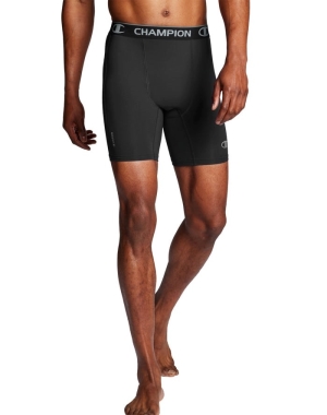 Champion Compression Shorts Herr Svarta | 8291743-FZ