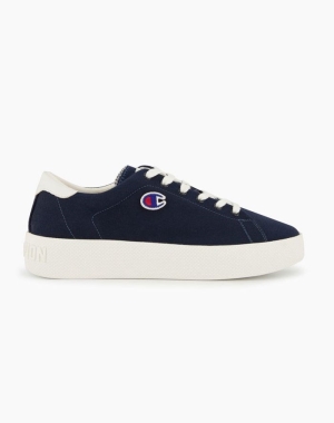 Champion ERA Canvas Sneakers Dam Mörkblå | 0738459-BK