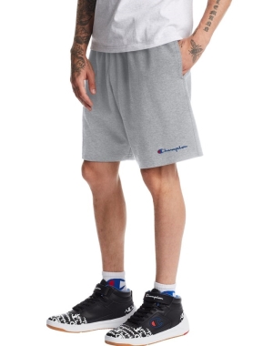 Champion Heavyweight Jersey Script Logo Shorts Herr Grå | 4927105-GU