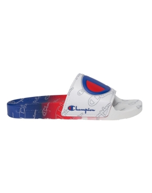 Champion Ipo Fade Sneakers Dam Vita Röda Blå | 0146235-JC