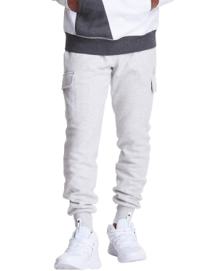 Champion Klassiska Fleece Cargo Sweatpants Herr Vita | 9247035-QE