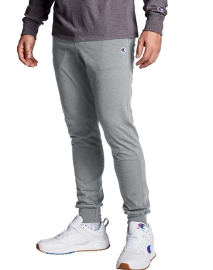 Champion Klassiska Jersey Sweatpants Herr Grå | 5039186-IT