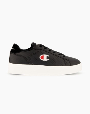 Champion La Mesa Platform Sneakers Dam Svarta | 3169824-DI