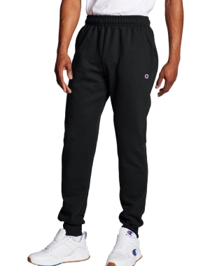 Champion Powerblend Fleece Sweatpants Herr Svarta | 5086321-JA