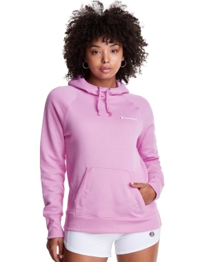 Champion Powerblend Script Logo Jacka Dam Rosa | 3046981-KS