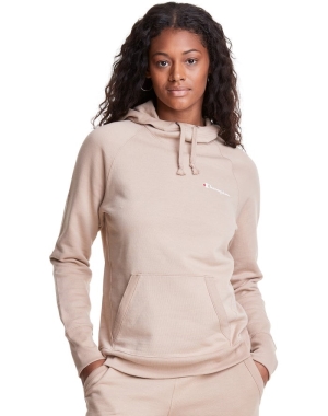 Champion Powerblend Script Logo Jacka Dam Beige | 4365782-VQ