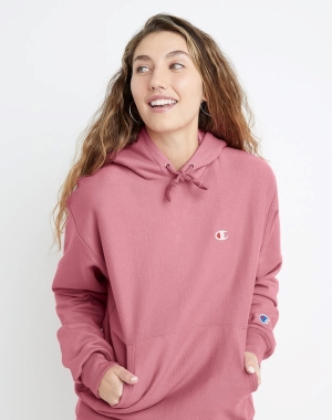 Champion Reverse Weave Boyfriend Jacka Dam Rosa | 1306728-GV