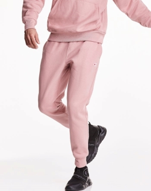 Champion Reverse Weave Sweatpants Herr Beige | 9806142-TI