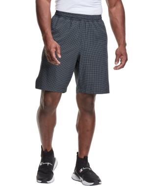 Champion Sport Print Shorts Herr Mörkgrå | 4918053-OR