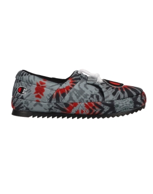 Champion University Tie-Dye Sneakers Herr Grå Svarta Röda | 2860491-CS