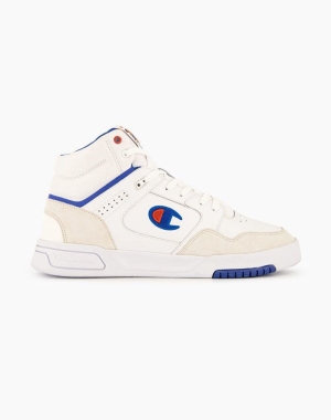 Champion Zone 80 Mid Sneakers Herr Vita | 5869142-PU