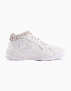 Champion Zone 93 Mid-Cut Sneakers Herr Vita | 4750231-YX