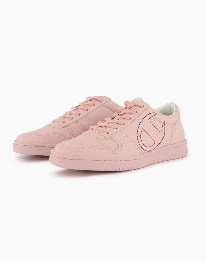 Champion 919 Low Logo Outline Sneakers Dam Rosa | 7219563-BF