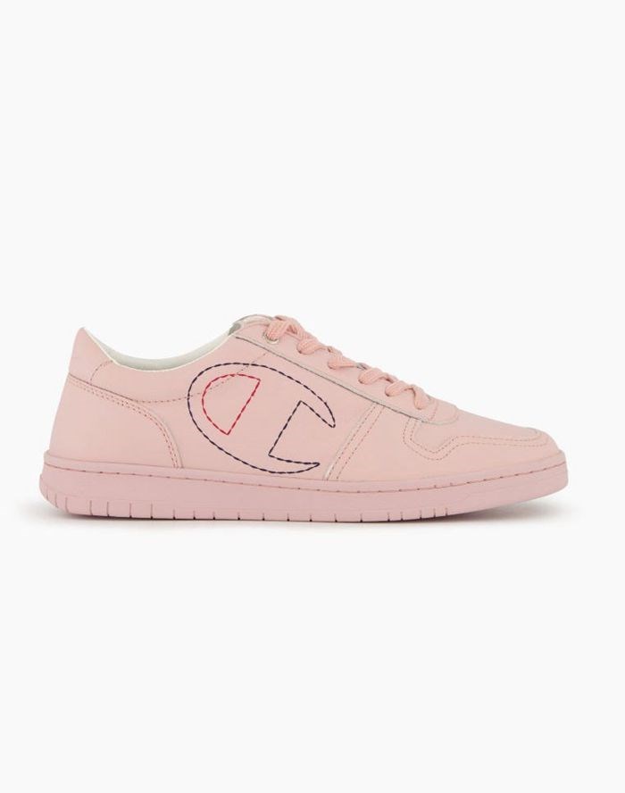 Champion 919 Low Logo Outline Sneakers Dam Rosa | 7219563-BF