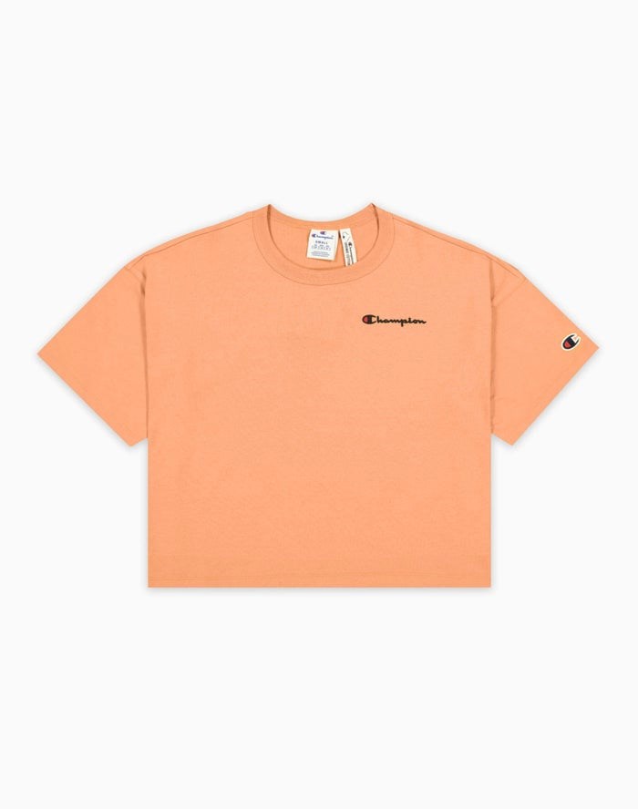 Champion Back Sunrise Print T-shirt Dam Orange | 3517628-XJ