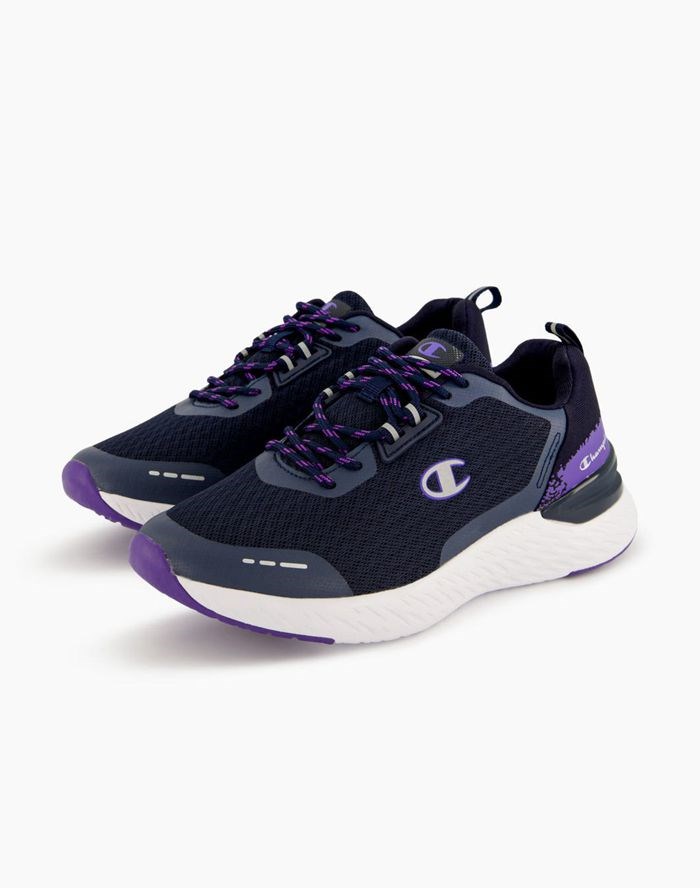 Champion Bold XS Sneakers Dam Mörkblå | 2791843-KN