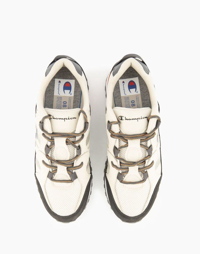 Champion C Logo Vandring Recycled Mesh Sneakers Herr Ljusgrå | 4258039-WQ