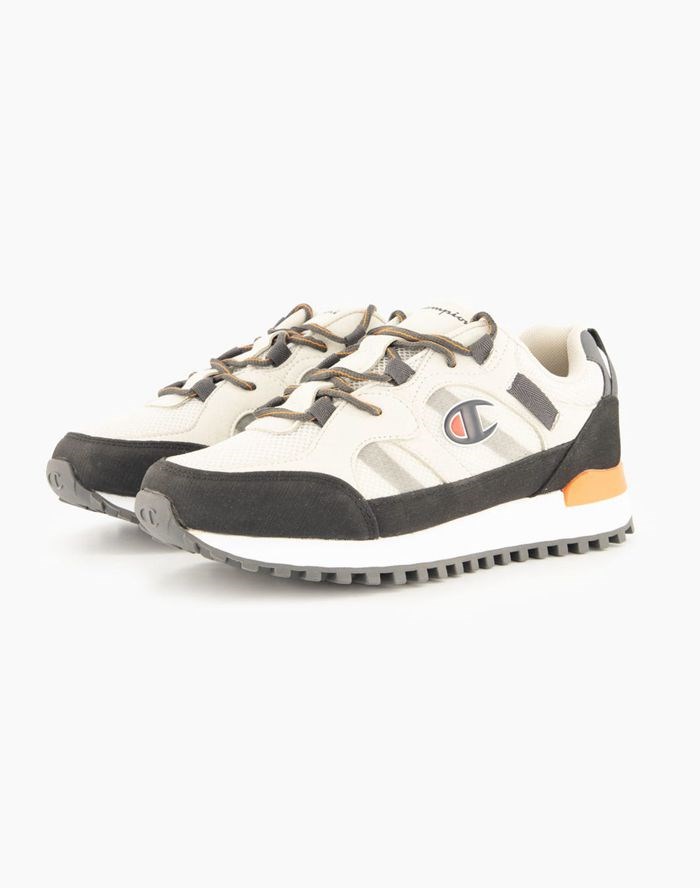 Champion C Logo Vandring Recycled Mesh Sneakers Herr Ljusgrå | 4258039-WQ