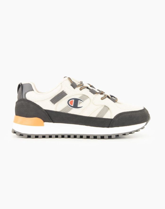 Champion C Logo Vandring Recycled Mesh Sneakers Herr Ljusgrå | 4258039-WQ