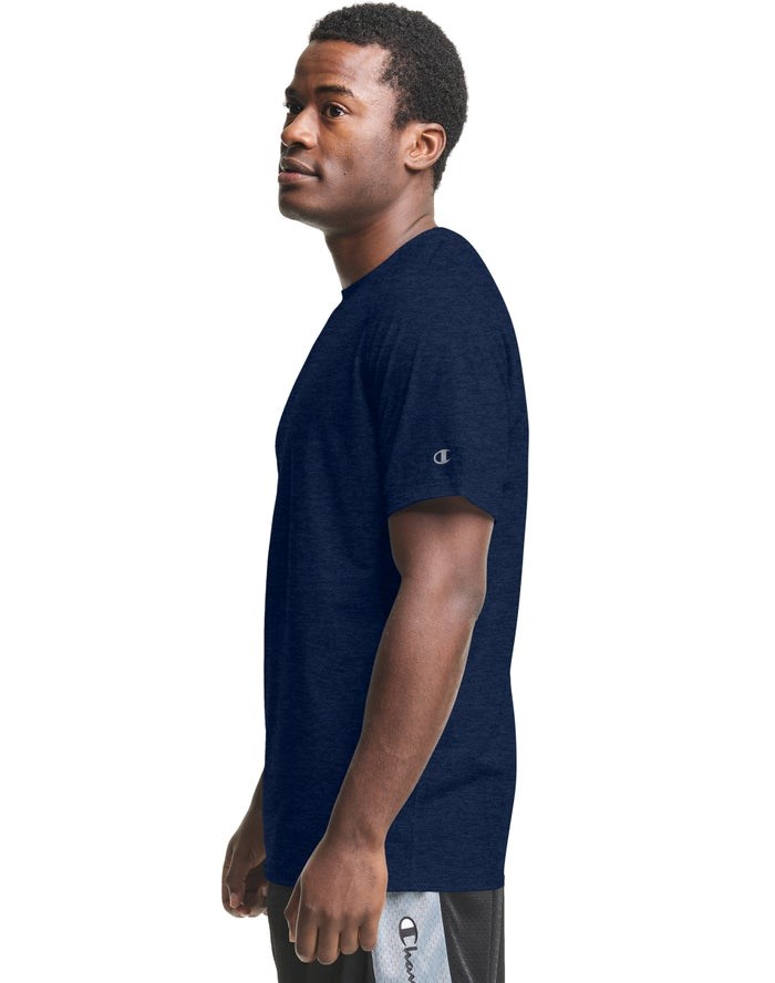 Champion City Sport T-shirt Herr Marinblå | 1398527-XM