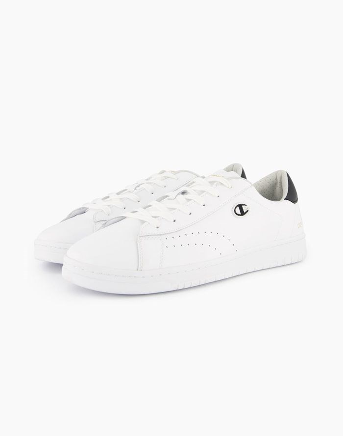 Champion Club Court Colour Back Tab Sneakers Herr Vita | 3670298-VK