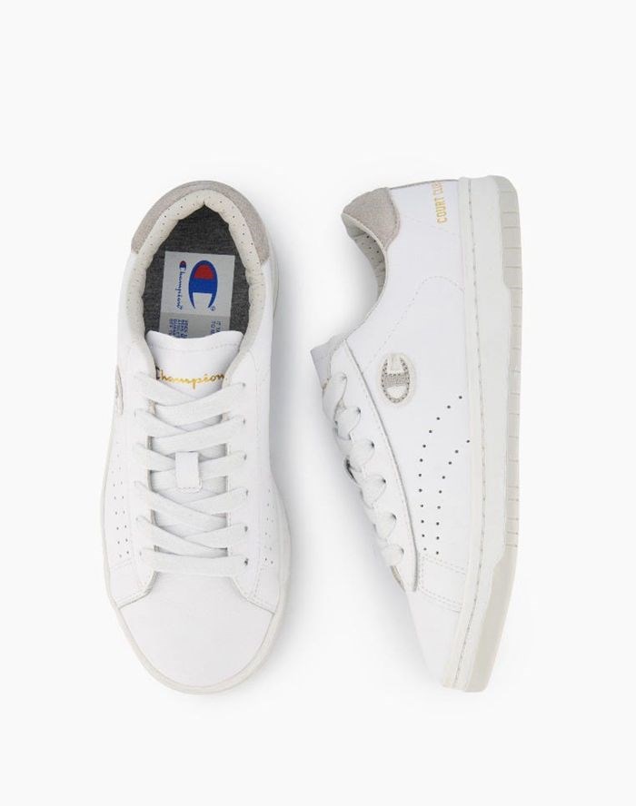 Champion Club Court Colour Back Tab Sneakers Dam Vita | 6072413-EN