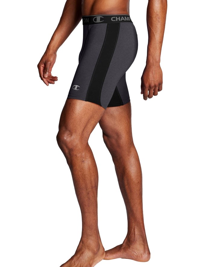 Champion Compression Shorts Herr Mörkgrå | 0953476-XE