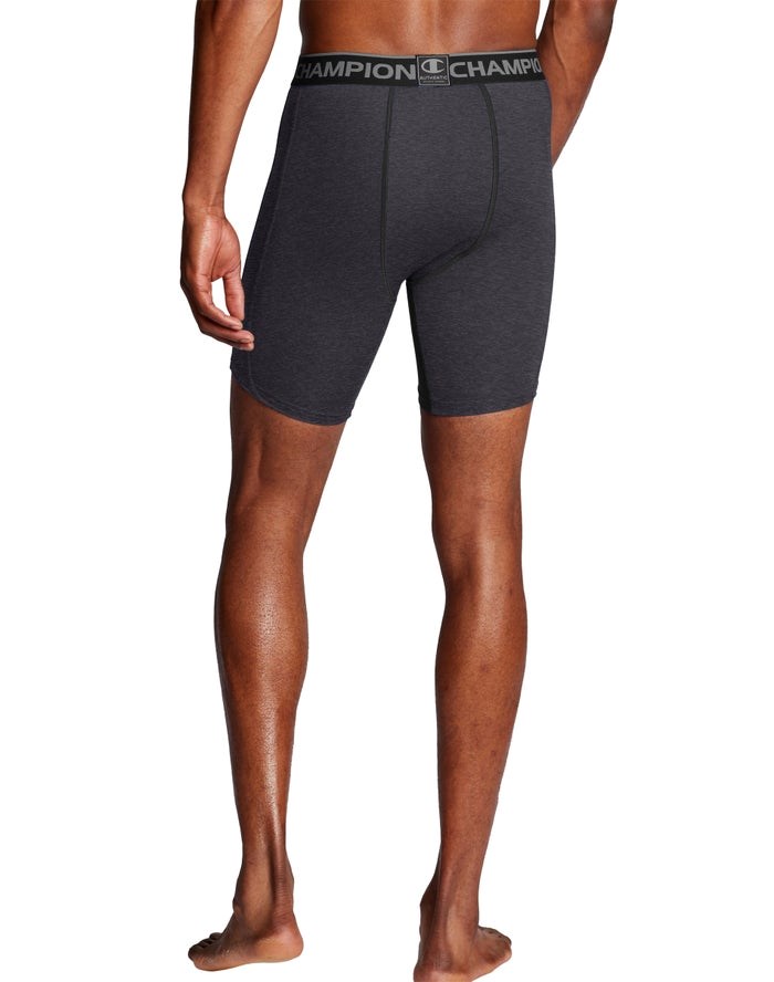 Champion Compression Shorts Herr Mörkgrå | 0953476-XE