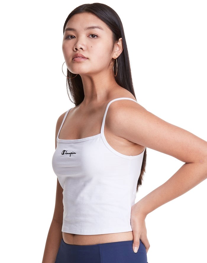 Champion Cropped Cami T-shirt Dam Vita | 6754392-KY