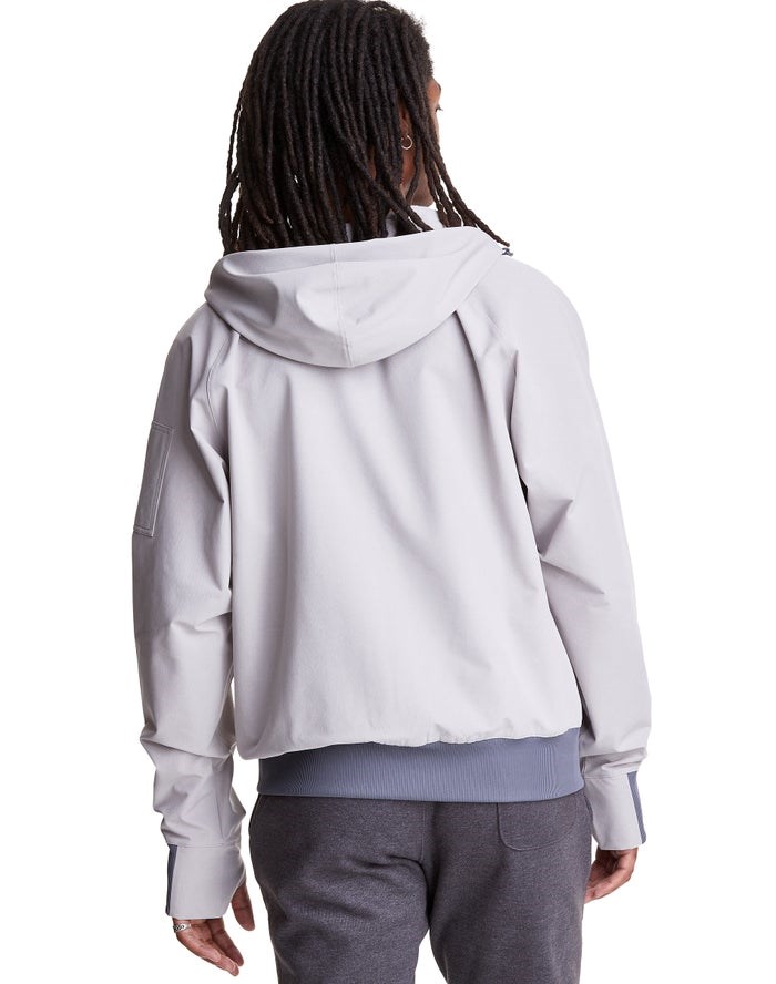 Champion Defender Series Full Zip Hoodie Herr Grå | 2083169-GR