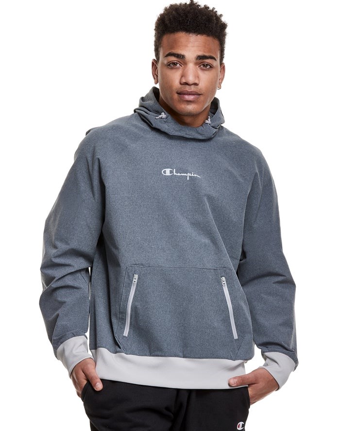 Champion Defender Series Hoodie Herr Grå | 0156943-PE