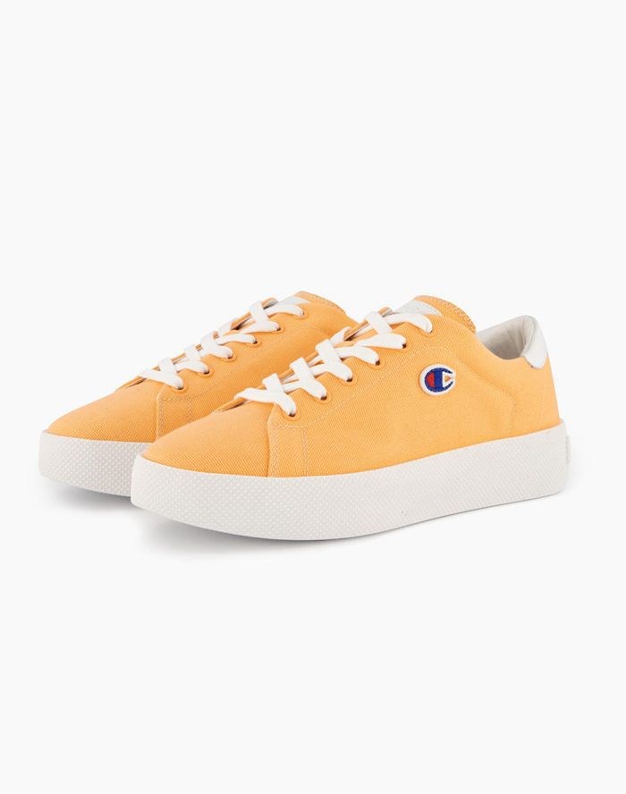 Champion ERA Canvas Sneakers Dam Gula | 6128037-JL