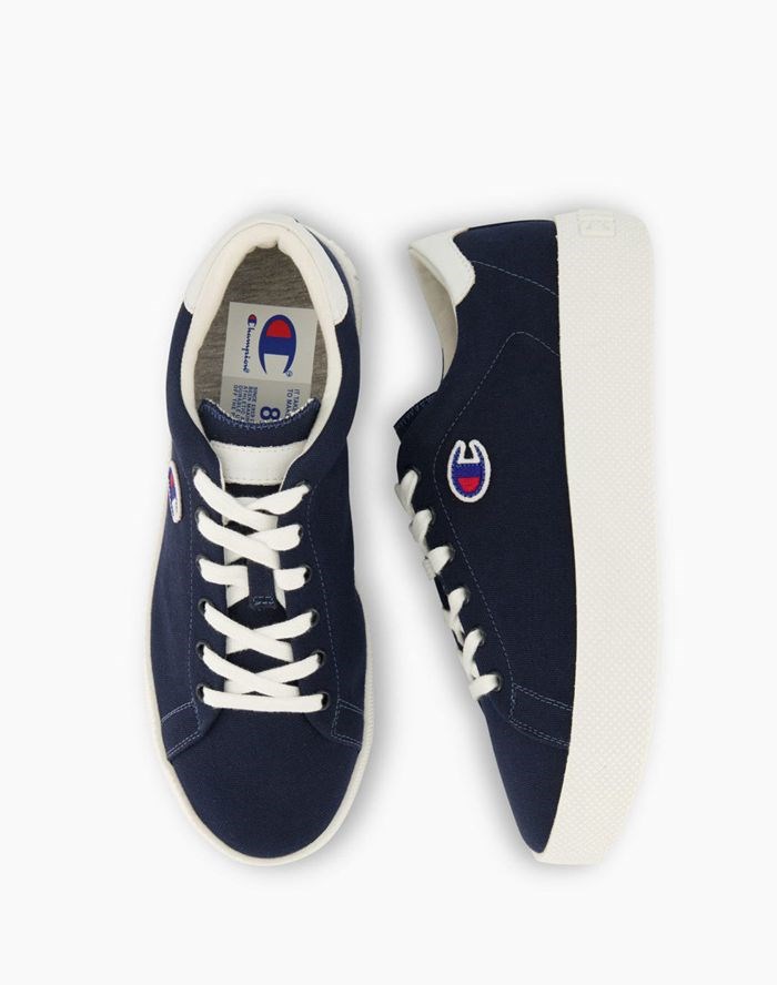 Champion ERA Canvas Sneakers Dam Mörkblå | 0738459-BK