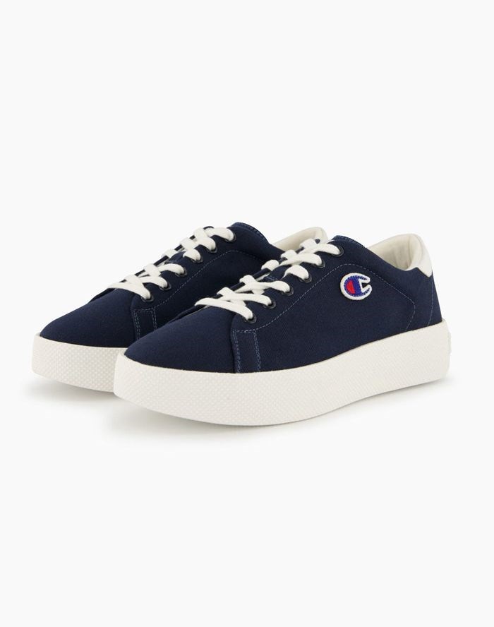 Champion ERA Canvas Sneakers Dam Mörkblå | 0738459-BK