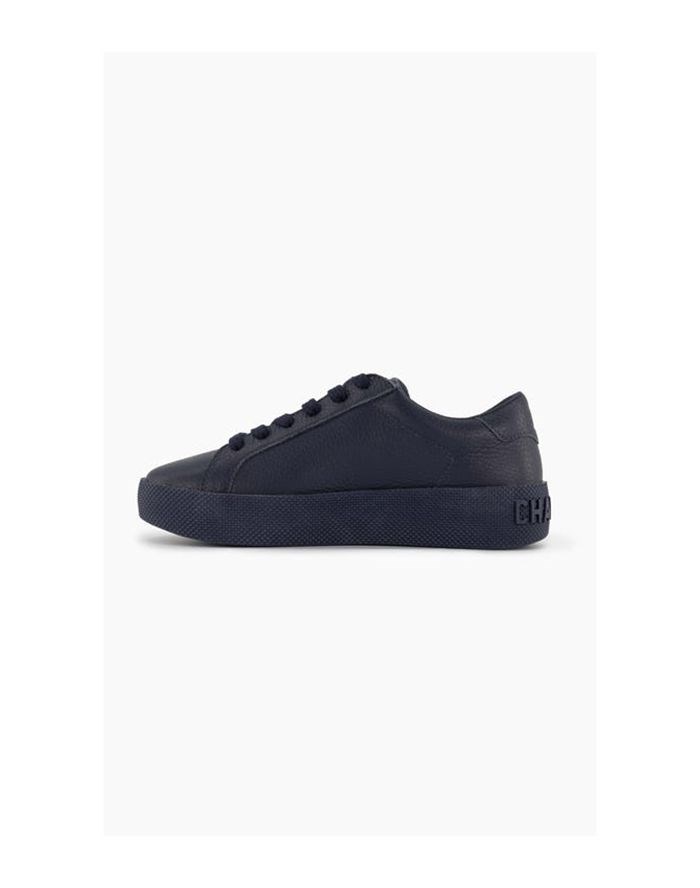 Champion ERA Läder Sneakers Dam Mörkblå | 3219568-AV