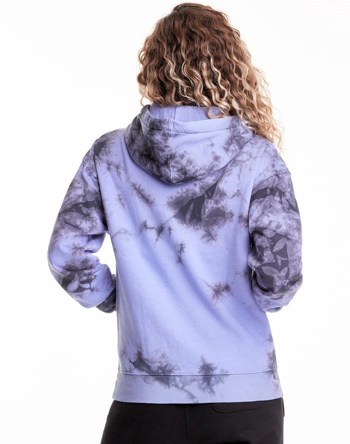 Champion Galaxy Dye Hoodie Dam Blå Svarta | 5243917-BW