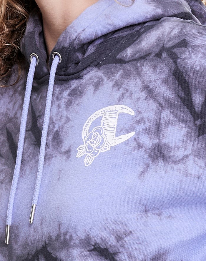 Champion Galaxy Dye Hoodie Dam Blå Svarta | 5243917-BW