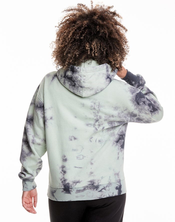 Champion Galaxy Dye Hoodie Dam Svarta Grå | 7486503-XQ