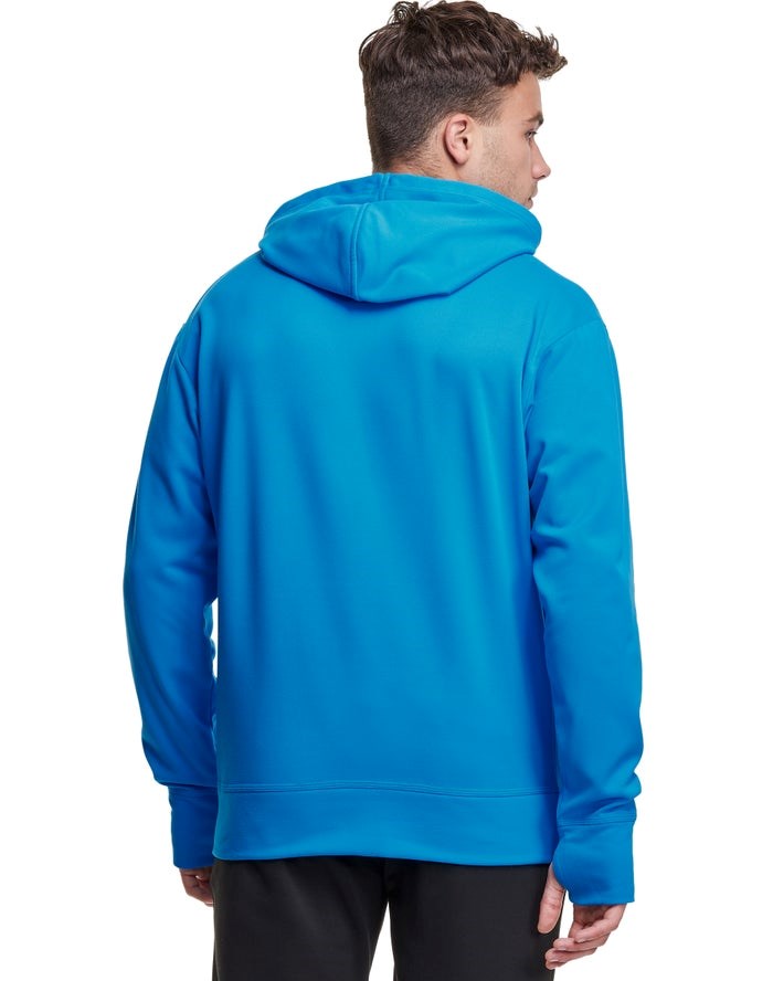 Champion Game Day Block Arch Logo Hoodie Herr Blå | 1365940-OA