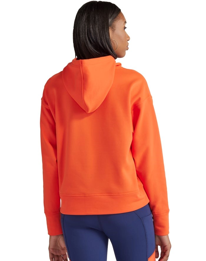 Champion Game Day Script Logo Hoodie Dam Orange | 5796428-FC