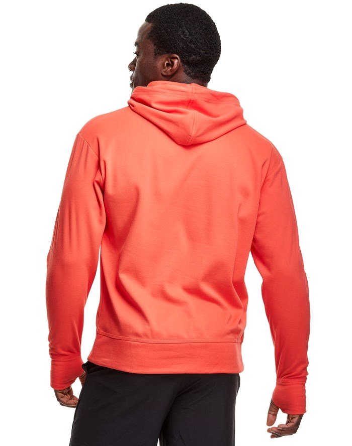 Champion Game Day Script Logo Hoodie Herr Orange | 7950342-GI