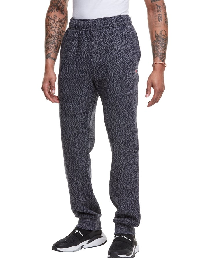 Champion Glitch French Terry Sweatpants Herr Svarta | 3904751-LE