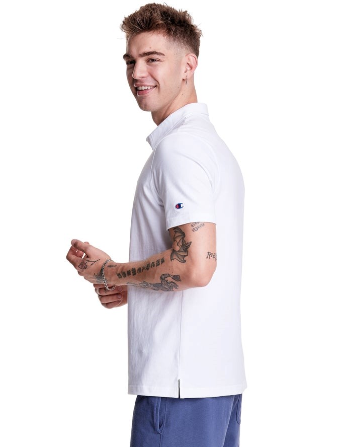 Champion Jersey Polo T-shirt Herr Vita | 2458360-XC