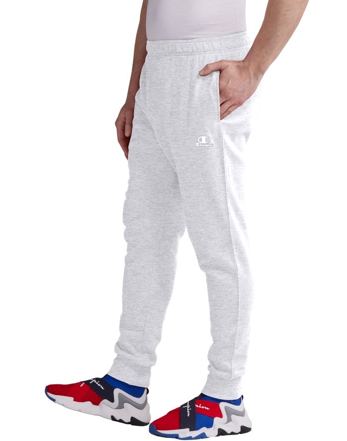 Champion Klassiska Fleece Sweatpants Herr Grå | 0821437-FQ