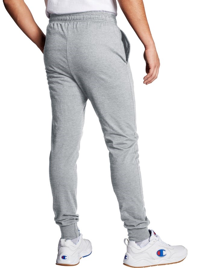 Champion Klassiska Jersey Sweatpants Herr Grå | 5039186-IT