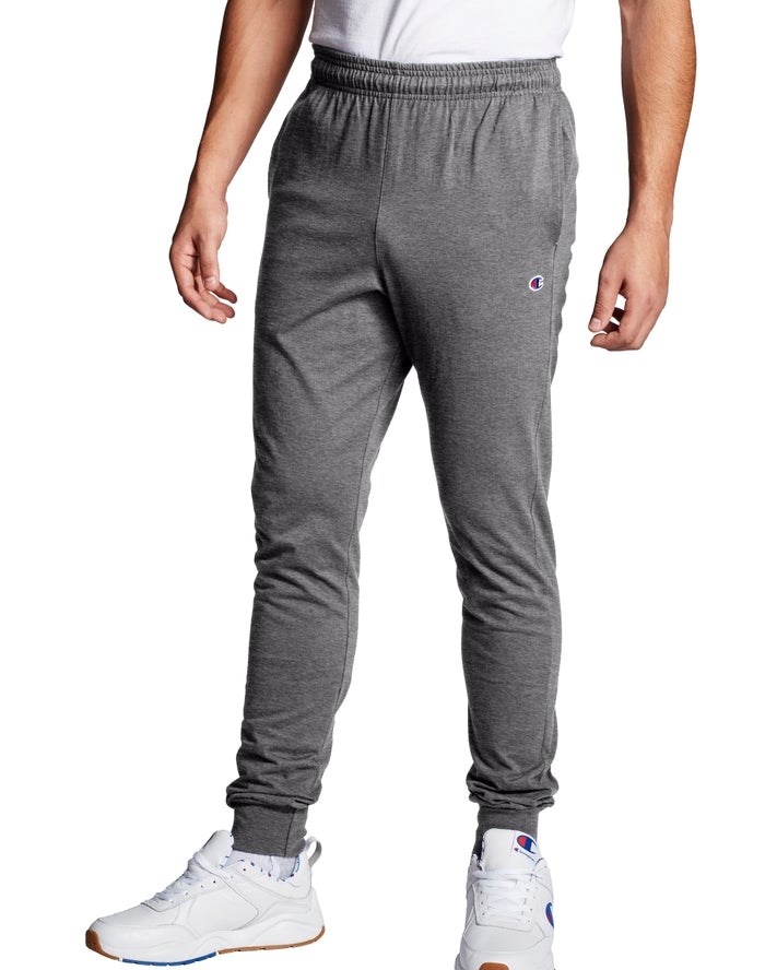 Champion Klassiska Jersey Sweatpants Herr Mörkgrå | 6790315-RX