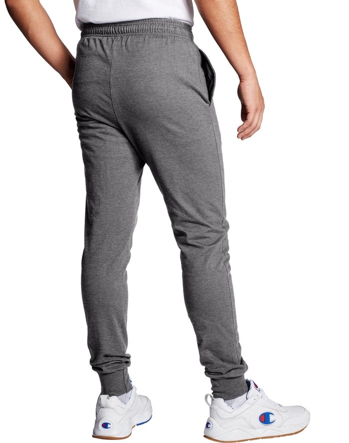 Champion Klassiska Jersey Sweatpants Herr Mörkgrå | 6790315-RX