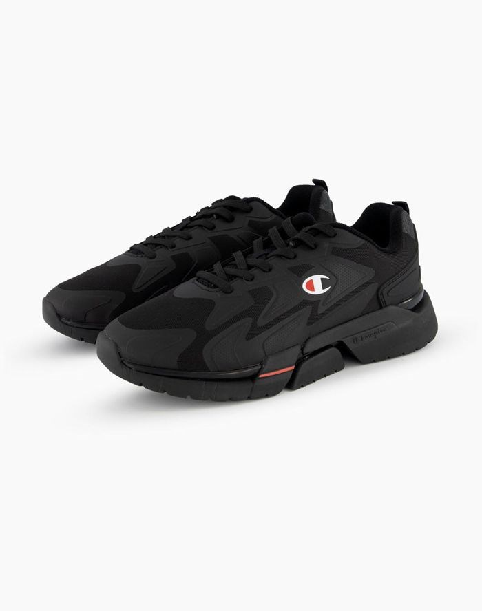 Champion Lander Core Sneakers Herr Svarta | 8716934-AX