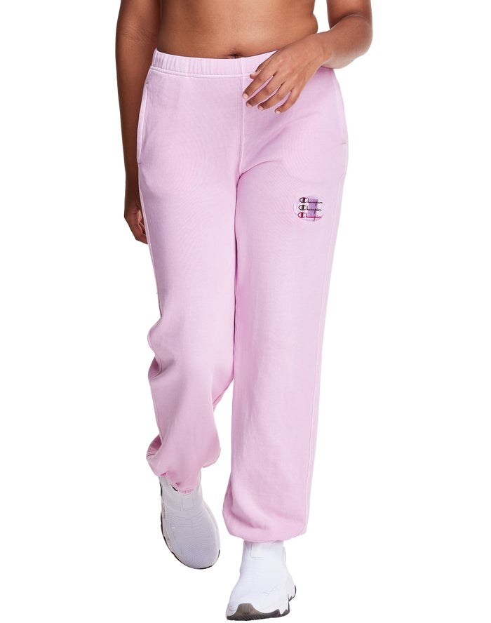 Champion Lätta Fleece Shorts Dam Rosa | 0931564-FJ