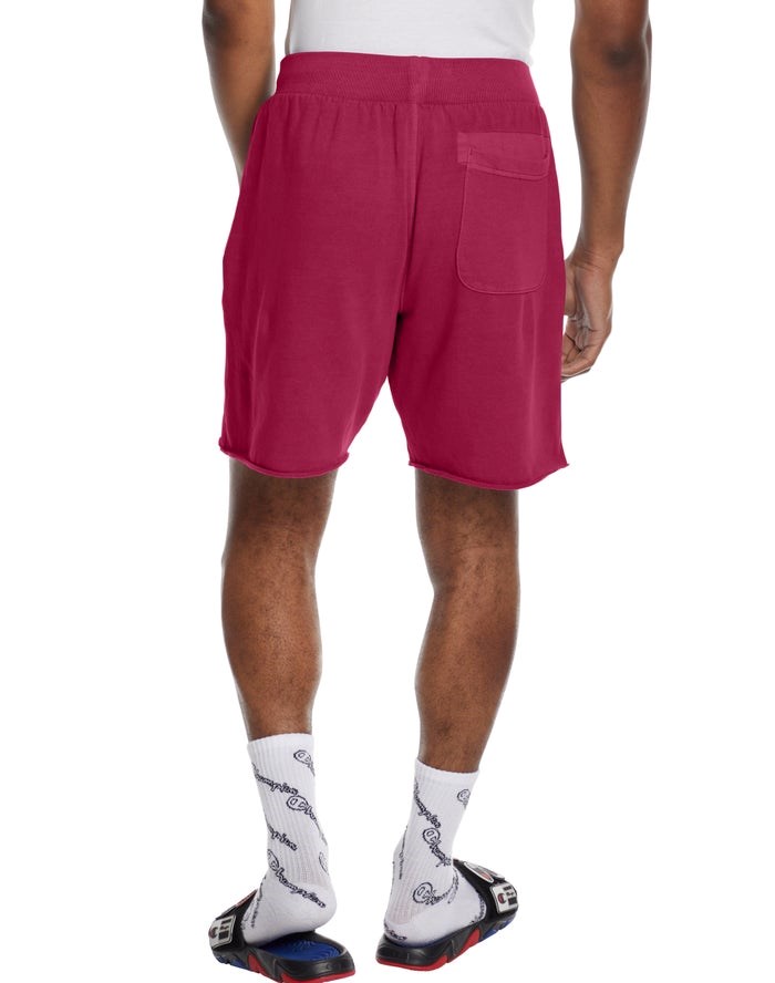 Champion Lätta Fleece Shorts Herr Röda | 2563079-JY